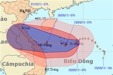 Wutip strengthens, central coast put on alert
