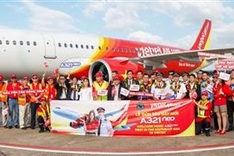 Vietjet receives first A321neo in Southeast Asia