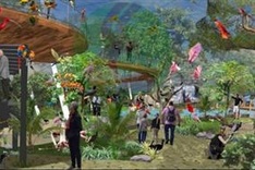 Interactive wildlife park on way in Quy Nhon