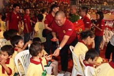 Tet programme held for kids at city shelters, rehab centres