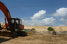 Sitting on huge reserves of titanium, living together with pollution