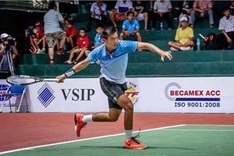 Vietnam tennis player rises 42 steps in world rankings