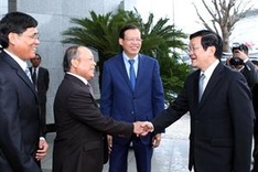 President hails national oil and gas group