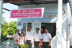 Charity house built for family in Bac Lieu