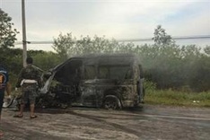 13 Vietnamese killed in a Thai car accident
