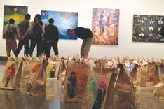 Artists pay tribute to victims of typhoon Haiyan