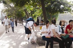 Japanese dedicated to Hanoi clean up