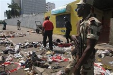 Ivory Coast mourns after 60 dead in New Year stampede
