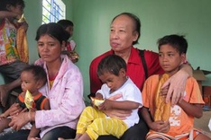 Philanthropists help change life of desperate family