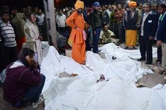 22 reported dead as stampede mars India’s Ganges festival