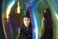 Bubble magician returns for performance and charity activities