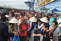 Asia’s largest cruise ship docks at Phu My port