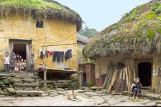 Beauty of the special houses of Ha Nhi ethnic minority people