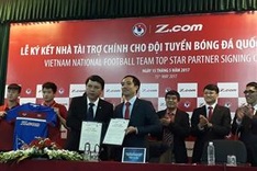 Z.com to be national football teams’ main sponsor