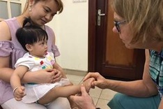 Foot and ankle surgeons deliver humanitarian aid in Vietnam