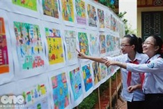 Painting contest on traffic safety for children