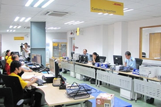 Cautious approach from couriers