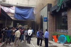 Bar fire kills 6 in Hanoi