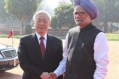 Vietnam, India issue joint statement