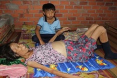 Dull future for poor orphan boy in Ben Tre Province