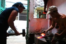 Blacksmith forges space for old craft in HCM City