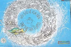 Colourful murals liven up village