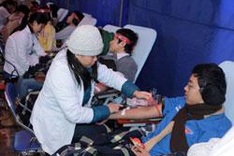 Blood donation day eases shortages over Tet holidays