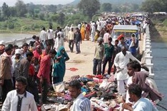 Outrage in India as temple stampede toll hits 115