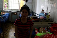 Mother struggles to care for ill husband and son