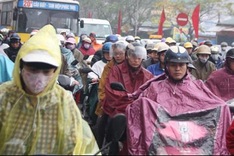 Traffic chaos resumes as Tet holidays wind down