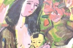 Painter expresses bold emotion