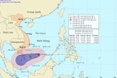 Storm’s eye hits Spratly Islands