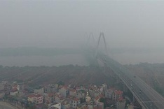 Hanoi covered in mist