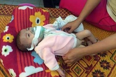 Poor family has no money to care for ill children