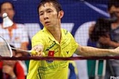 Tien Minh competes in Taiwan Open Grand Prix Gold