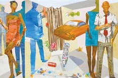 Regional artists display paintings in Hanoi