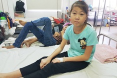 Teenage girl calls for help