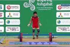 Vietnamese wins gold at Asian weightlifting champs