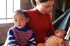 Poor couple seeks help for three ailing children