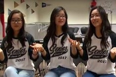 Vietnamese triplets go from being drop outs to top 3 in their high school class