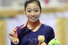Gymnast takes gold in Japan competition