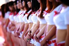 More young women choose to be promotion girls