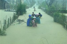 Emergency aid relief to storm Nari victims