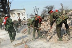 Death toll from Myanmar unrest hits 40