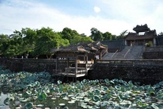 The pleasant surroundings of Hue City
