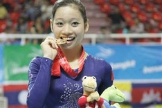 Gymnast Ha Thanh voted as best athlete in 2012