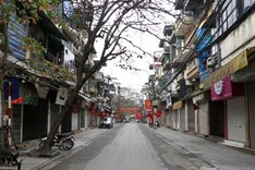 Hanoi preserves silent and peaceful beauty during Tet