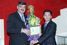 Honouring President of SOS Children Villages International