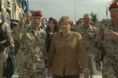 Angela Merkel makes surprise visit to Afghanistan