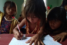 Disabled teacher gives gift of knowledge